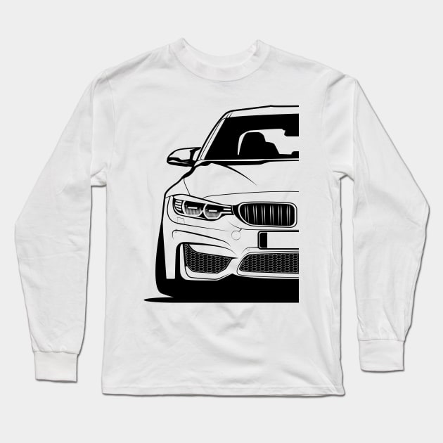 F30 M3 Long Sleeve T-Shirt by BlueRoller